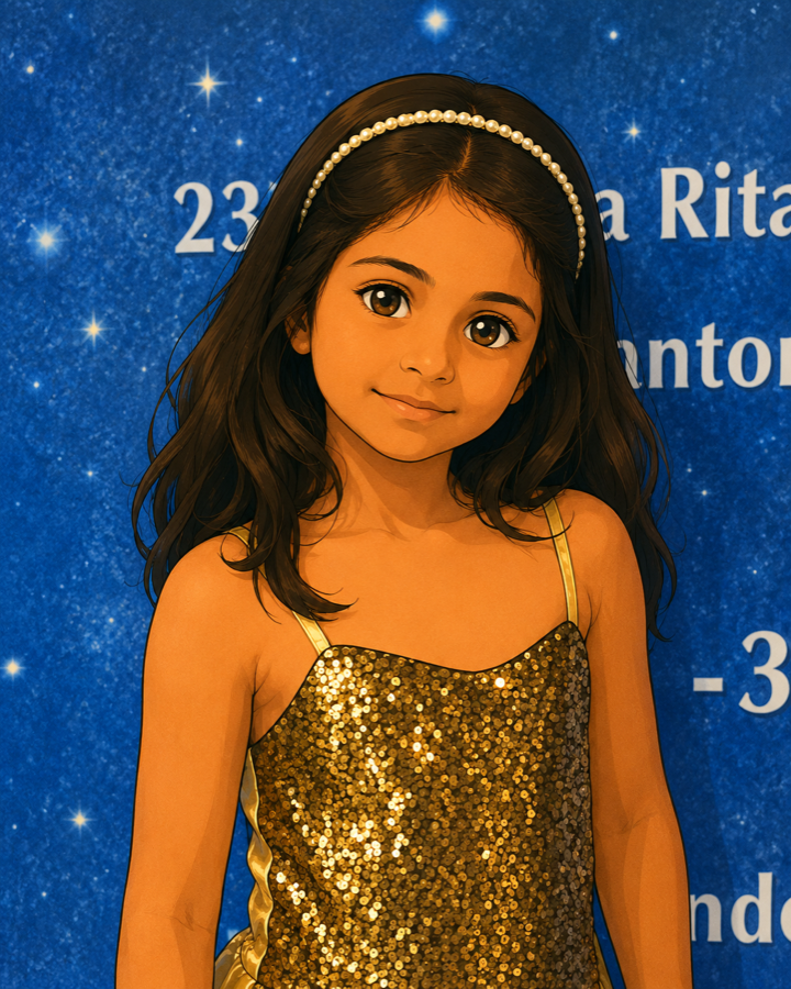 Illustration of Aakriti from the Pop Stop team