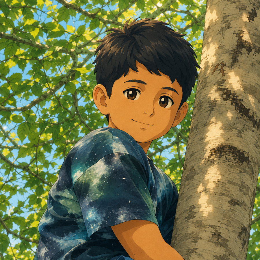 Illustration of Vihaan from the Snack Shack crew