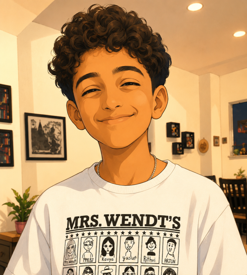 Illustration of Waaris, founder of Snack Shack